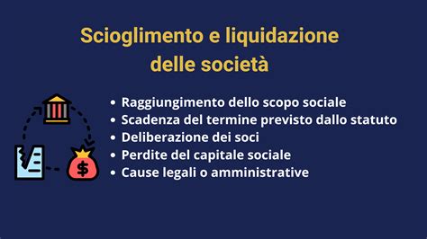 Cause di scioglimento di una società