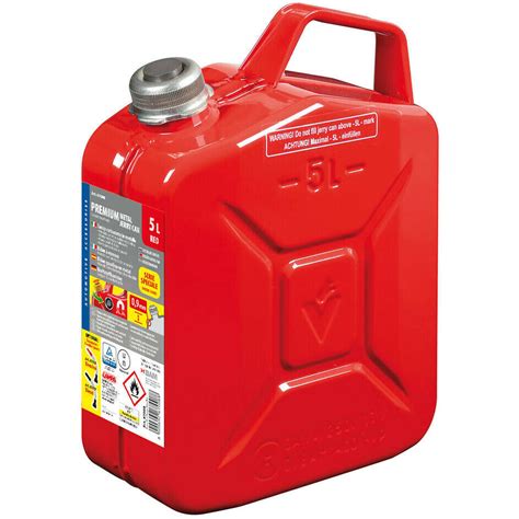 Tanica per carburante non trasparente e ermetica