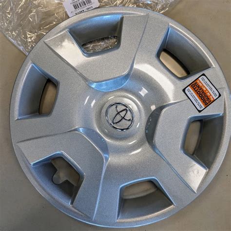 Codice prodotto su copricerchio Toyota