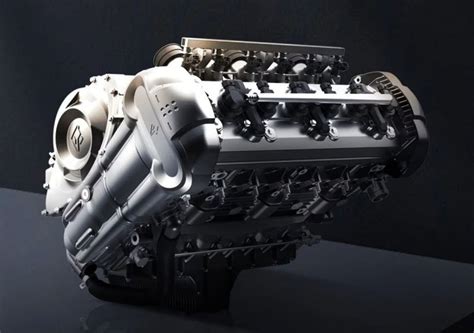 Schema di un motore 6 cilindri in linea BMW