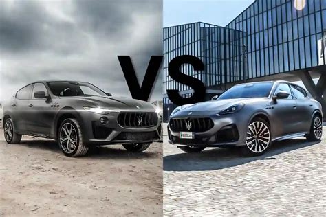 Confronto tra Maserati Levante e Grecale