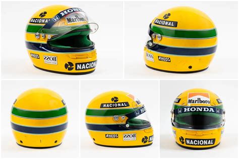 Casco di Ayrton Senna