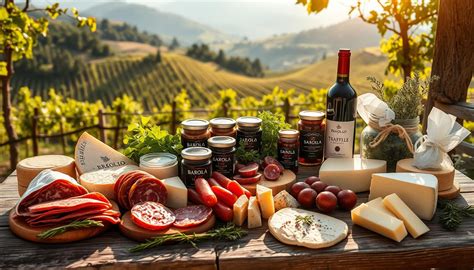 Immagine di prodotti agroalimentari tipici del Piemonte