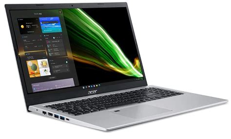 Computer portatile che riproduce musica con cuffie di alta qualità