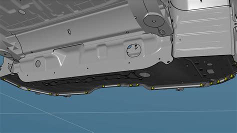 Illustrazione tecnica esplosa del vano bagagli di una Volkswagen Passat SW con evidenziata la posizione del rullo copribagagliaio