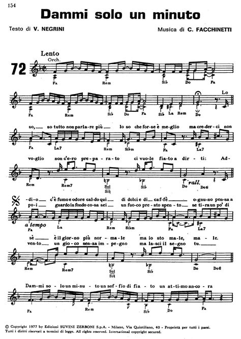 Spartiti musicali di brani spagnoli
