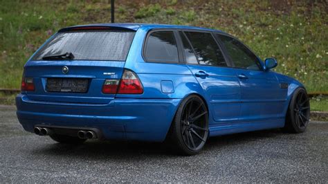 BMW E46 Touring vista posteriore