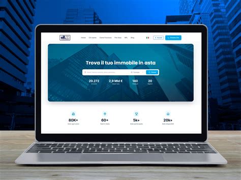 interfaccia digitale di una piattaforma per aste giudiziarie di auto