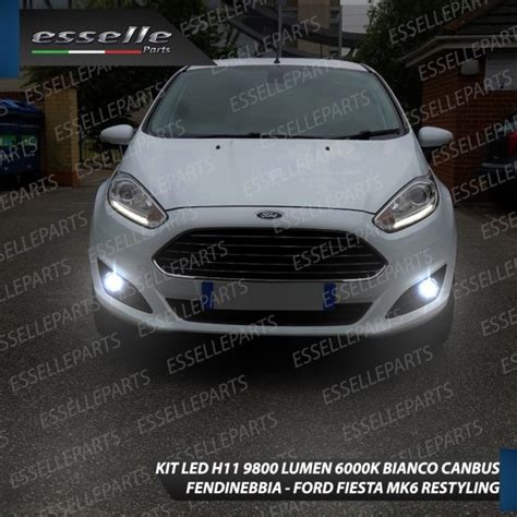 Ford Fiesta 2007 con fendinebbia LED
