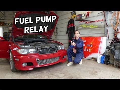 Localizzazione del relè della pompa carburante BMW E46