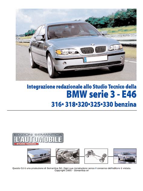 Esempio di pagina da manuale d'officina BMW E46