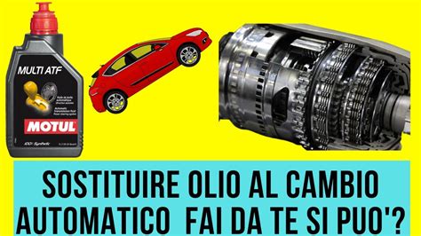 Schematico dell'usura dell'olio del cambio automatico