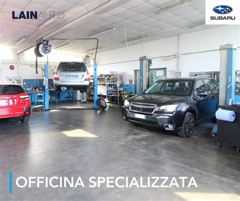 Auto Subaru in officina