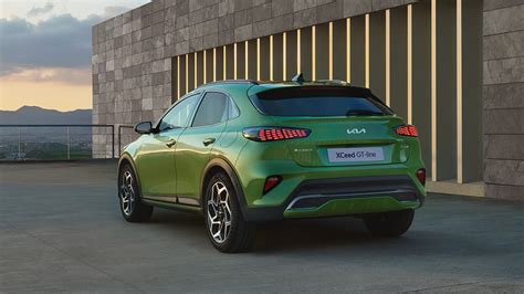 Dettaglio del design esterno della Kia XCeed