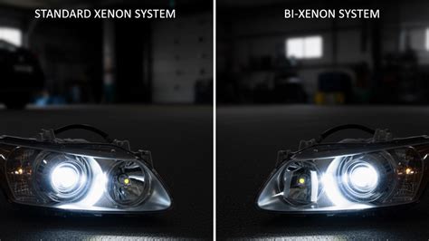Confronto visibilità Xenon vs Alogene di notte