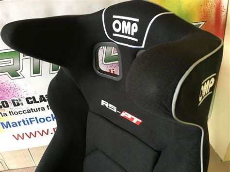 Dettaglio sedile OMP con rivestimenti