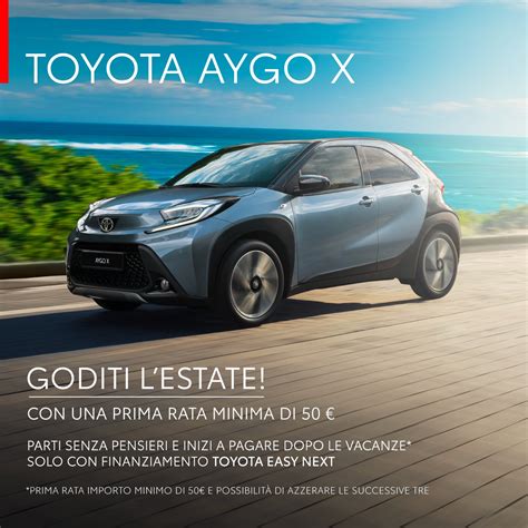 Schema di finanziamento Toyota Easy Next