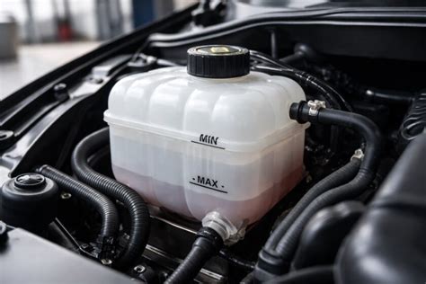 controllo visivo vaschetta espansione liquido refrigerante