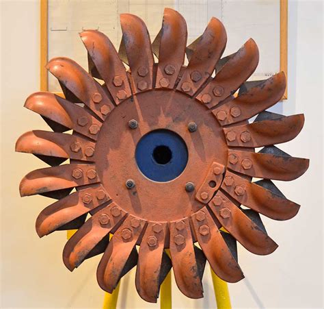 Cucchiai di una girante Pelton