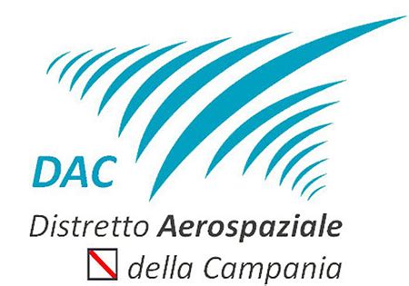 Logo del Distretto Aerospaziale della Campania e INAIL