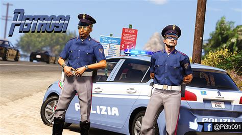 GTA 5 uniforme polizia