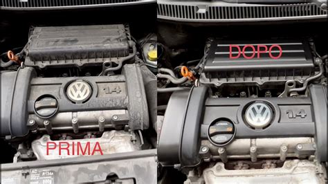 Dettaglio del motore 1.6 16v all'interno del vano motore della Lupo GTI
