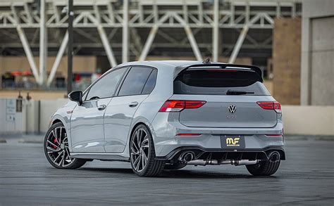 Volkswagen Golf GTI with aftermarket exhaust