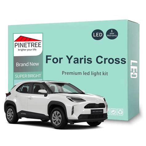 Toyota Yaris Cross interior LED lights