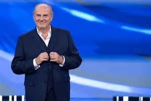 Gerry Scotti con Cristina D'Avena e Massimo Boldi