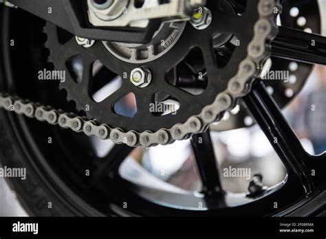 Immagine di una catena di trasmissione della moto