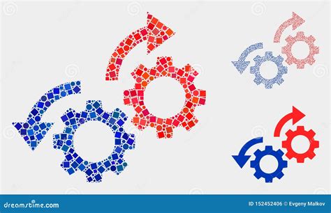 Logo DENSO con ingranaggi stilizzati e frecce direzionali