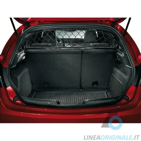 Vano bagagli Alfa 156 con rete installata
