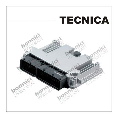 Centralina elettronica di un'automobile con grafici di coppia e potenza