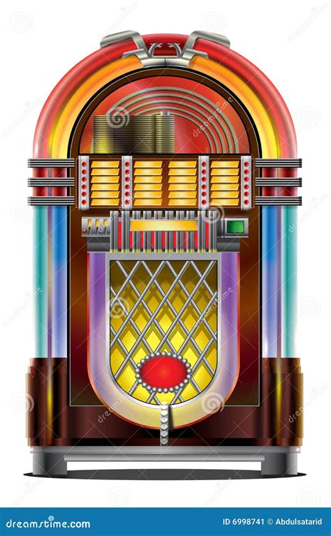Illustrazione di diversi gettoni jukebox