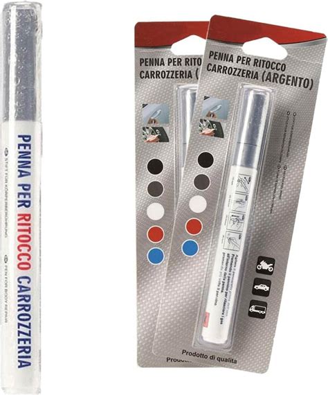 kit di riparazione graffi con spatola e vernice di ritocco