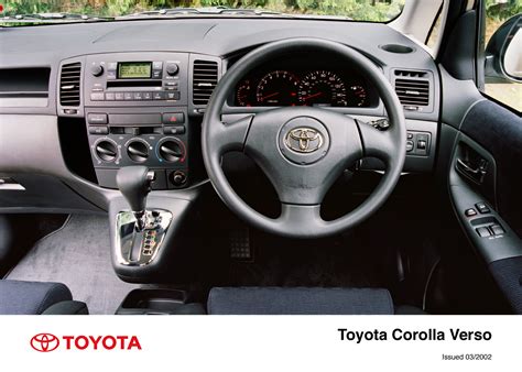 Interni Toyota Corolla Verso