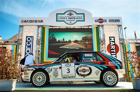 Manifesto pubblicitario Rally Storico Costa Smeralda