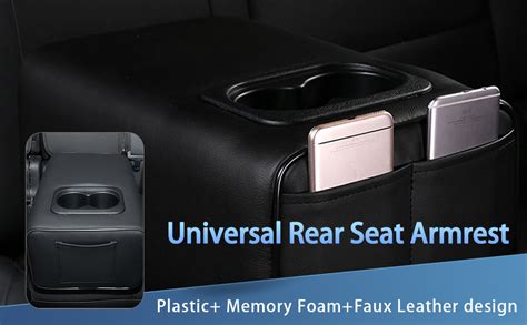 Various armrest designs for car interiors
