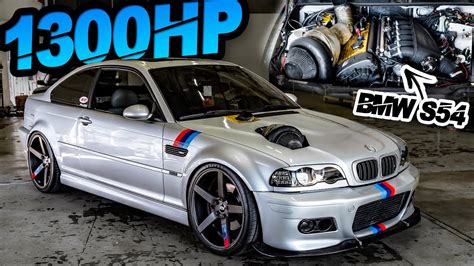 BMW M3 E46 turbo in partenza