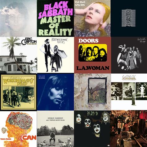 Copertina di un album rock and roll vintage
