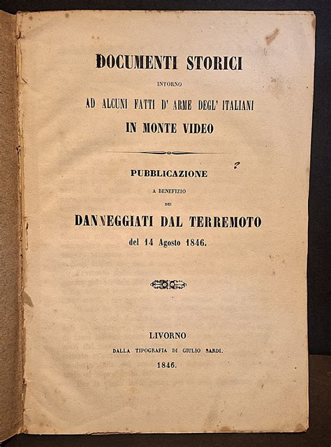 Antichi documenti storici italiani