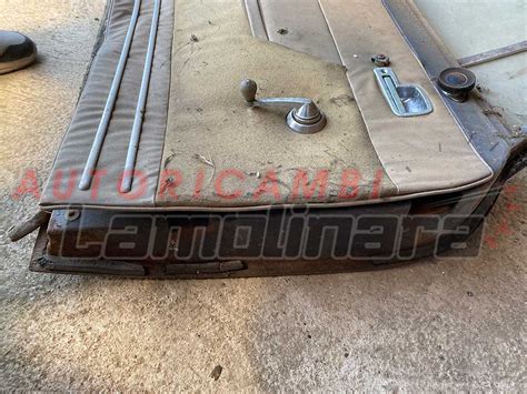 Dettaglio pannello portiera Lancia Flavia Coupé