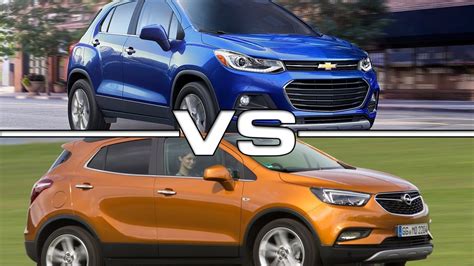 Chevrolet Trax e Opel Mokka affiancate