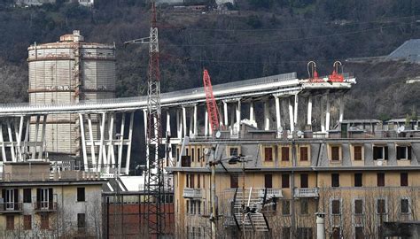 Ponte Morandi dopo il crollo