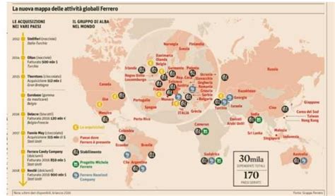 Mappa degli stabilimenti Daewoo nel mondo