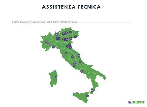 Rete di assistenza tecnica in Italia