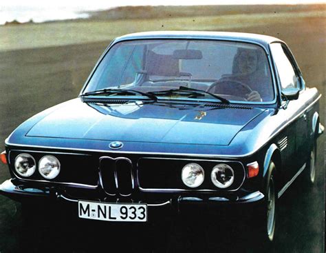 BMW 520 Coupé Anni '70 posteriore