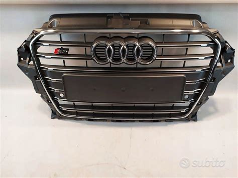 Dettaglio calandra single-frame Audi S3
