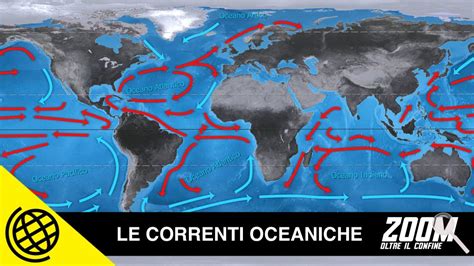 Diagramma delle correnti oceaniche
