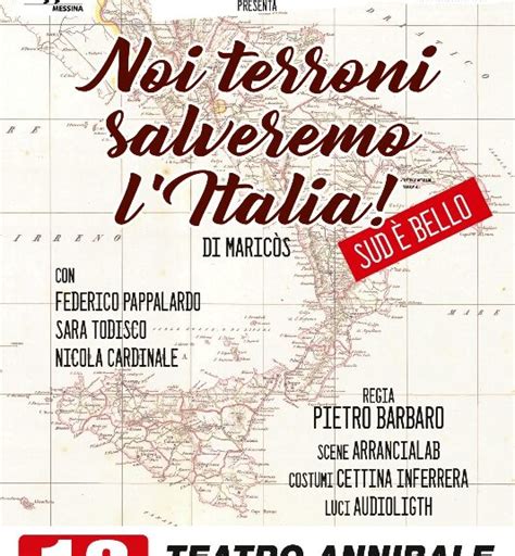 Manifesto di uno spettacolo di teatro-canzone
